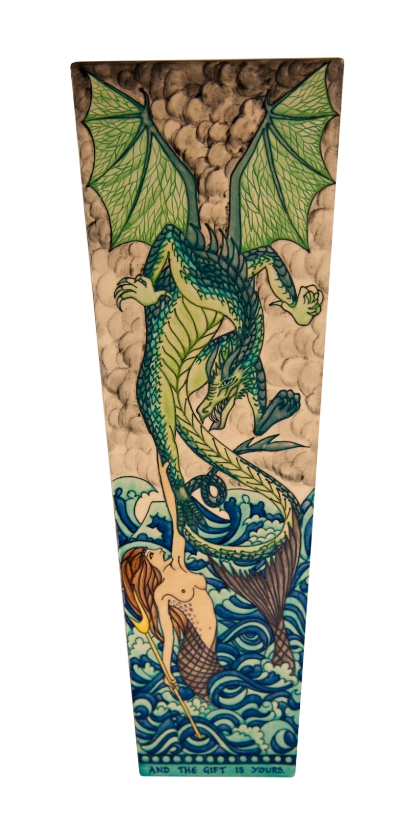 HW designs_Battling Dragon and Mermaid_Enlarged